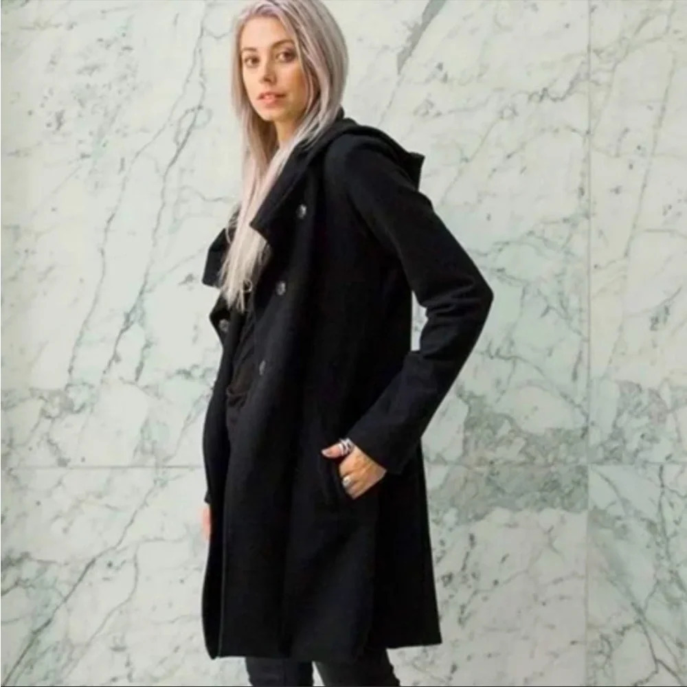 Betabrand Melissa Flies All Day Swing Coat